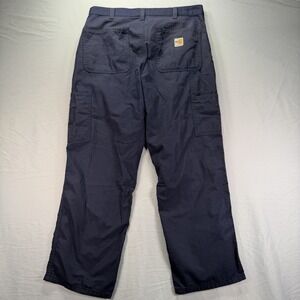 Carhartt FR Flame Resistant 73478-20 Dungaree Fit Pants Mens 32x28 Navy